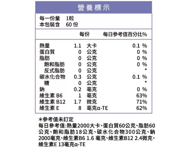 橙心-安睡複方膠囊60入